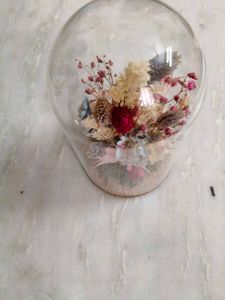 Dried Flower Terrarium Display