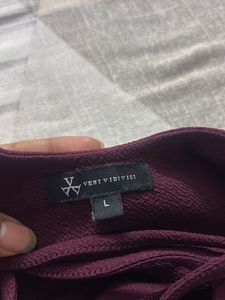Chic Plum Spaghetti Strap Dress