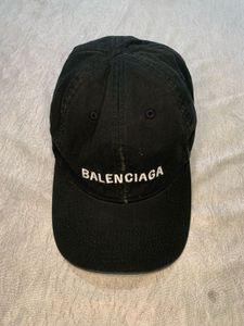 Balenciaga Black Baseball Cap