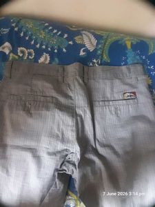 Men's Grey Checkered Pants
