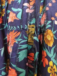 Floral Print Long Skirt