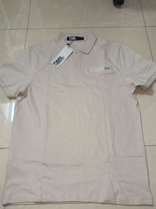 Karl Lagerfeld Polo Shirt - Beige