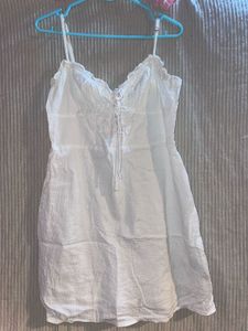 Chic White Mini Dress