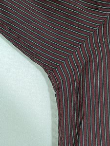 Dark Maroon Stripes Shirt (Men)