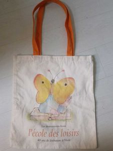 Cute Butterfly Tote Bag