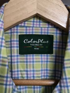 Colorplus Classic Plaid Short Sleeve Shirt