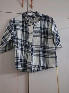 Classic Plaid Button-Up Shirt