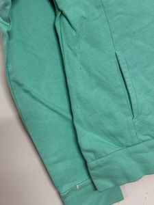 Aqua Green Collared Sweatshirt