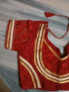 Hot Red Blouse, Brand New, Fit S/M Both, Designer