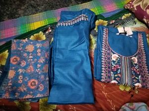 Elegant Blue Kurta Set
