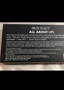 Swiss Beauty Matte Lip Palette