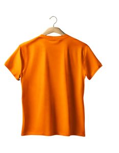 💥New Men's Premium Solid Cotton Orange T-shirt