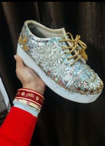 Designer Embellished Sneakers 😍