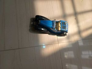 Combo of 2 Vintage Blue Toy Car
