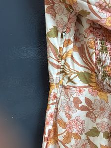 Floral Print Mini Dress
