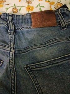 Distressed Denim Shorts