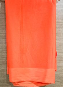 Women's Plain Pure Georgette Saree