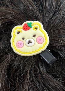 Cute Yellow Character Hair Clips All 4