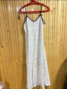 Elegant White Lace dress