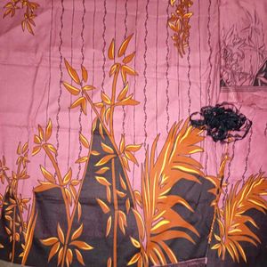 floral print dress material with 4 mtr l