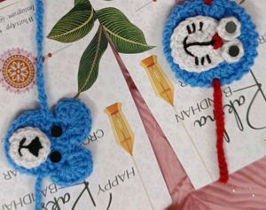 Cute Crochet Rakhi Set