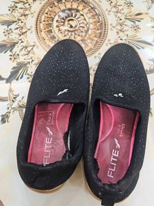 Black Walking Shoes