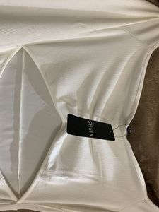 Chic White Cut-Out Maxi Dress