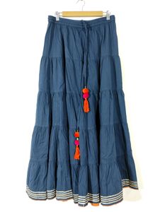 Suti Navy Blue Long Skirt (Women)