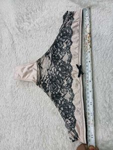 Elegant Lace 💙Detail Lingerie Briefs