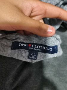 Grey Flowy Tank Top