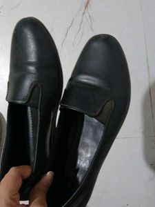 Classic Black Loafers