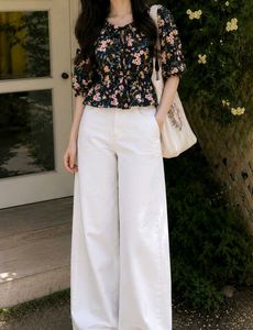 Floral Print Peplum Top🌷