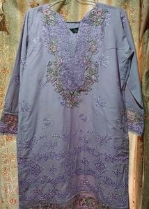 Beautiful Lavender Kurta Set
