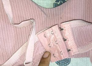 Pink Ribbed Bralette