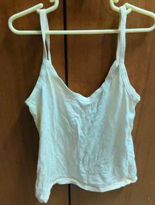 Yellow Spaghetti Strap Camisole Top
