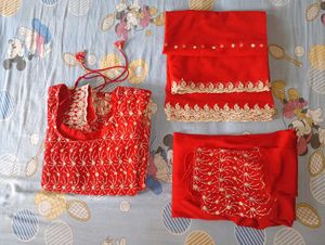 Red Kurta Set
