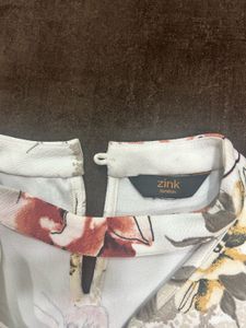 Floral Cut-out Top