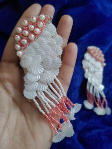 Unique Beaded Statement Earrings
