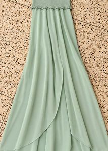 Flowy Mint Green Maxi Dress