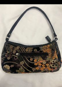 Stylish Floral Pattern Hobo Bag