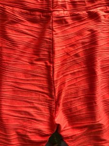 Vibrant Textured Orange legging