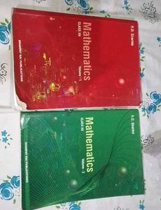 R.D. Sharma Class XII Maths Books Vol 1 & 2