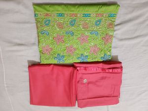 Un Stitched Salwar Suit Set