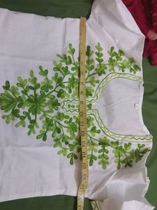 Embroidered Cotton Kurti
