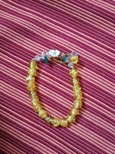 yellow bracelet