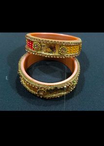 3 set Sparkling Pink &amp; Silver Bangles