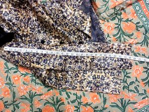 Men’s Printed Jodhpuri Blazer – Black &amp; Gold Flora
