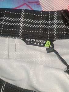 Plaid Mini Skirt