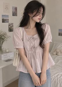 Pretty Lavender Tie Top