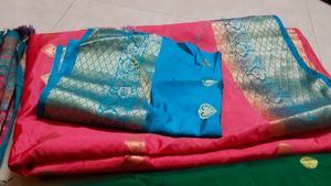 Beautiful Silk Saree with Blouse